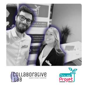 accompagnement au pitch d'Isaure pour le Pouss'Projet